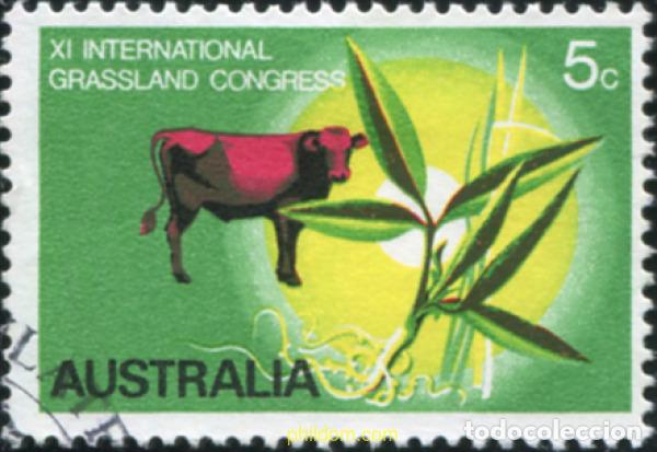 Sellos: 790212 USED AUSTRALIA 1970 11 CONGRESO INTERNACIONAL DE AGRICULTURA
