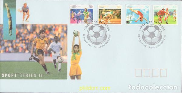 Sellos: 384308 MNH AUSTRALIA 1991 DEPORTES