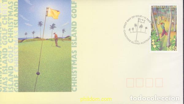 Sellos: 385963 MNH CHRISTMAS 1995 40 ANIVERSARIO DEL CLUB DE GOLF DE LA ISLA