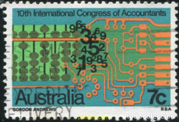 Sellos: 790260 USED AUSTRALIA 1972 10 CONGRESO INTERNACIONAL DE CONTABILIDAD