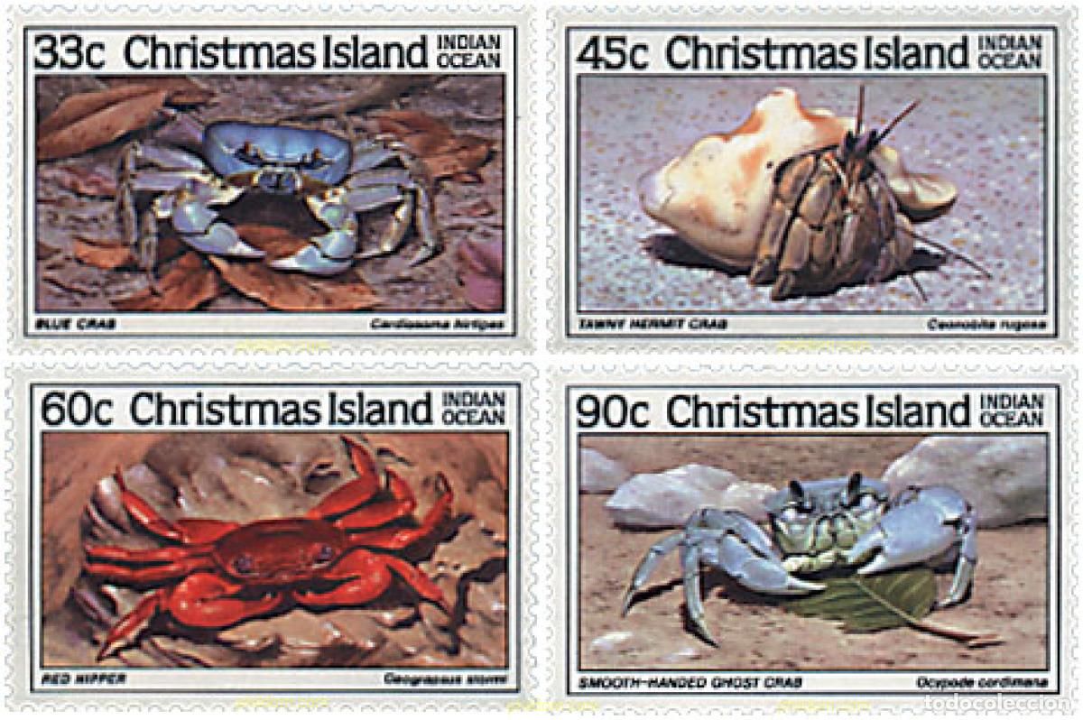 Francobolli: 45982 MNH CHRISTMAS 1985 CRUSTACEOS