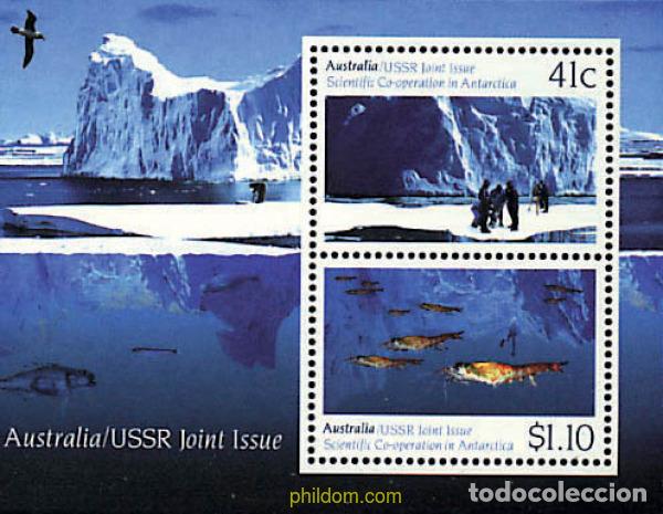 Francobolli: 43023 MNH AUSTRALIA 1990 COOPERACION CIENTIFICA EN LA ANTARTIDA
