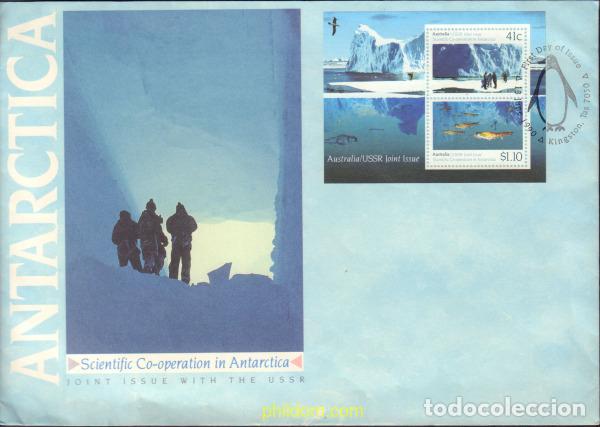 Francobolli: 559375 MNH AUSTRALIA 1990 COOPERACION CIENTIFICA EN LA ANTARTIDA