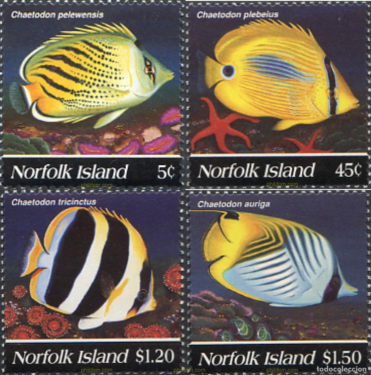 Sellos: 44865 MNH NORFOLK 1995 PECES