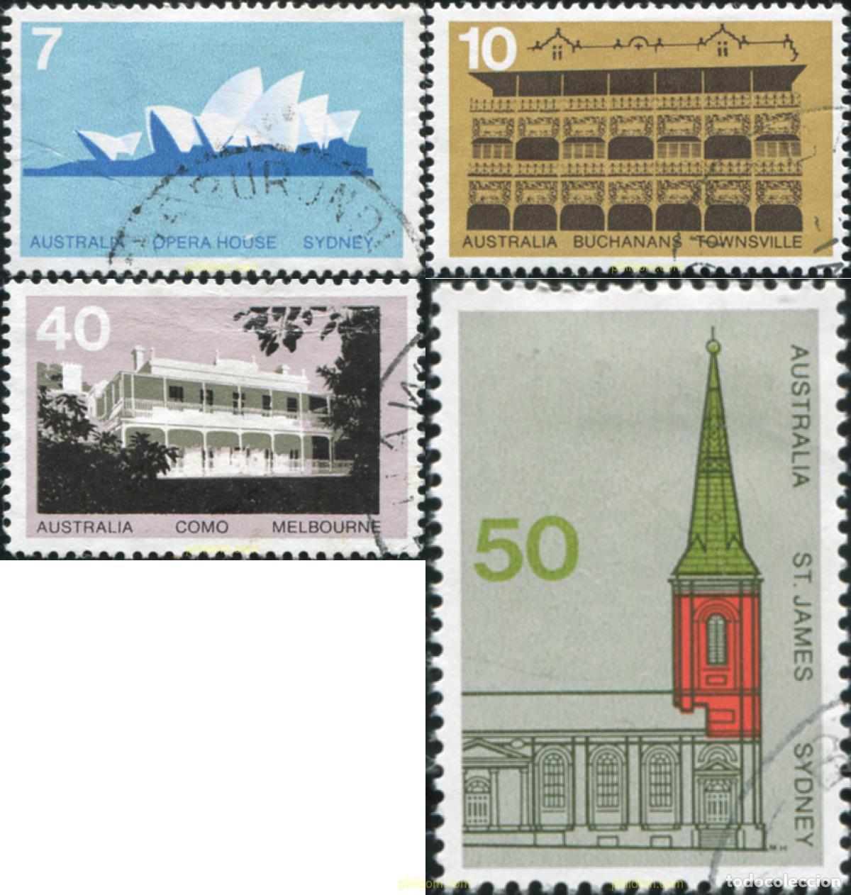 Sellos: 790275 USED AUSTRALIA 1973 MOTIVOS VARIOS