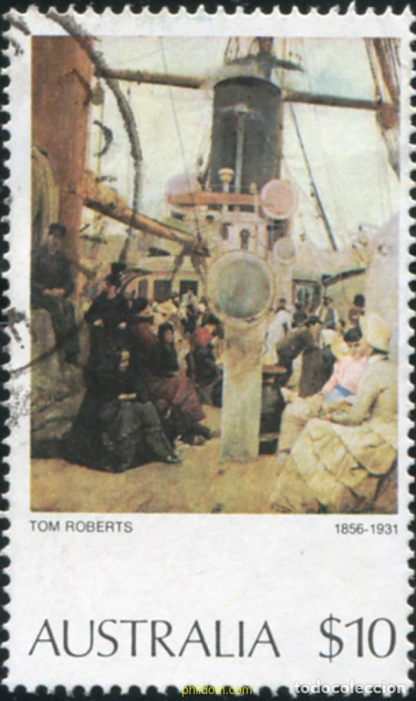 Sellos: 790280 USED AUSTRALIA 1977 PINTURA