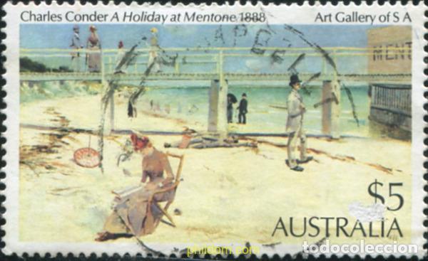 Sellos: 790285 USED AUSTRALIA 1984 PINTURA
