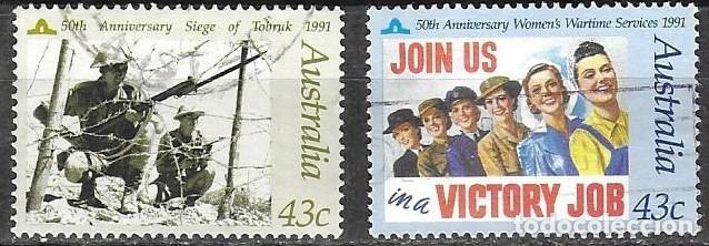Sellos: SELLOS USADOS DE AUSTRALIA 1991, YT 1199/ 00