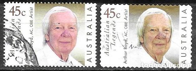 Sellos: SELLOS USADOS DE AUSTRALIA 1999, YT 1724 + 1726