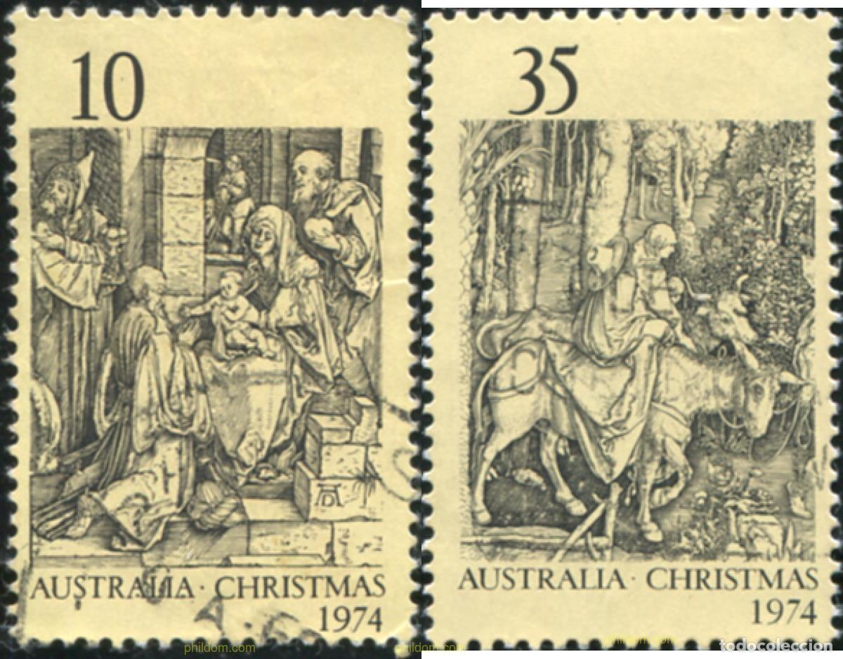 Sellos: 790369 USED AUSTRALIA 1974 NAVIDAD