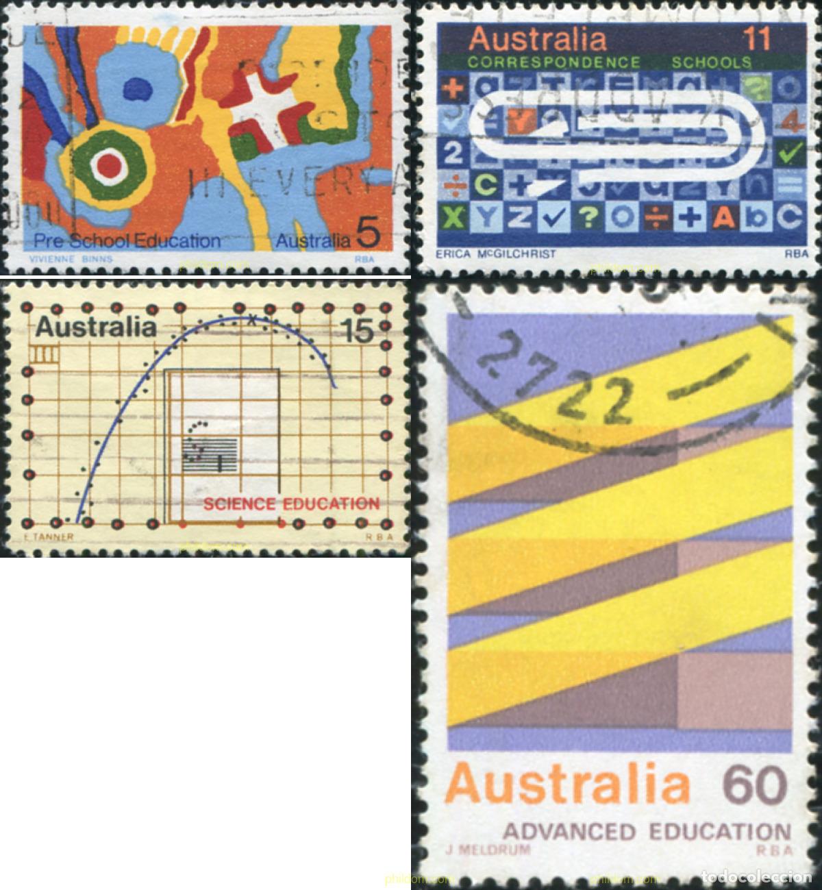 Sellos: 790370 USED AUSTRALIA 1974 LA EDUCACION EN AUSTRALIA
