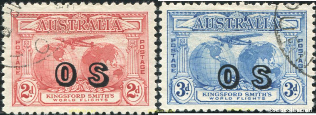 Sellos: 790373 USED AUSTRALIA 1932 SERIE BASICA