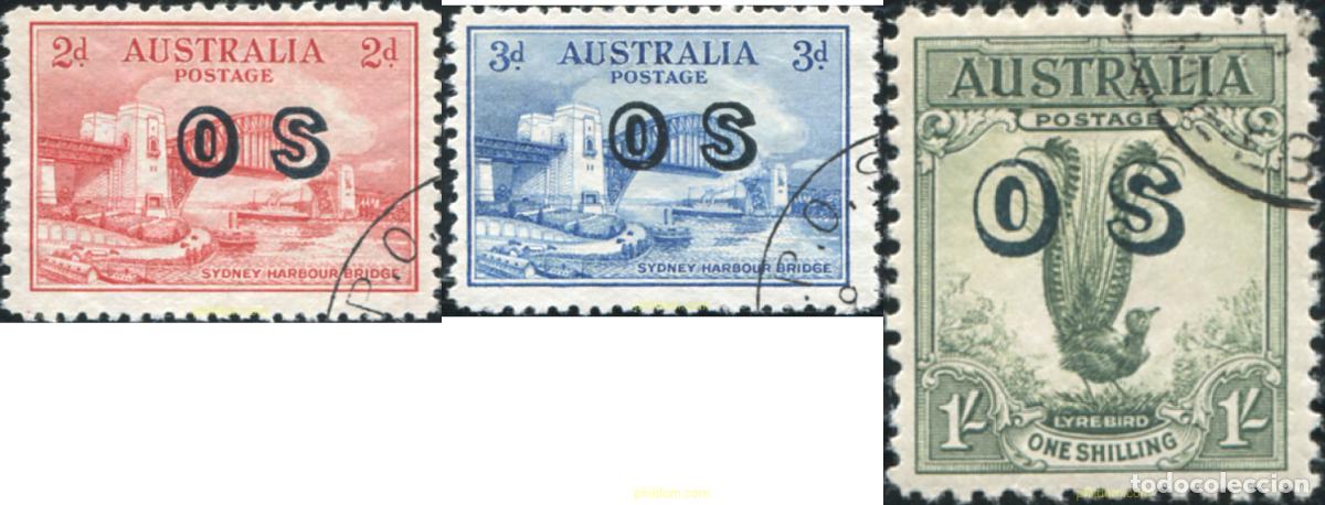 Sellos: 790381 AUSTRALIA 1932 SERIE BASICA