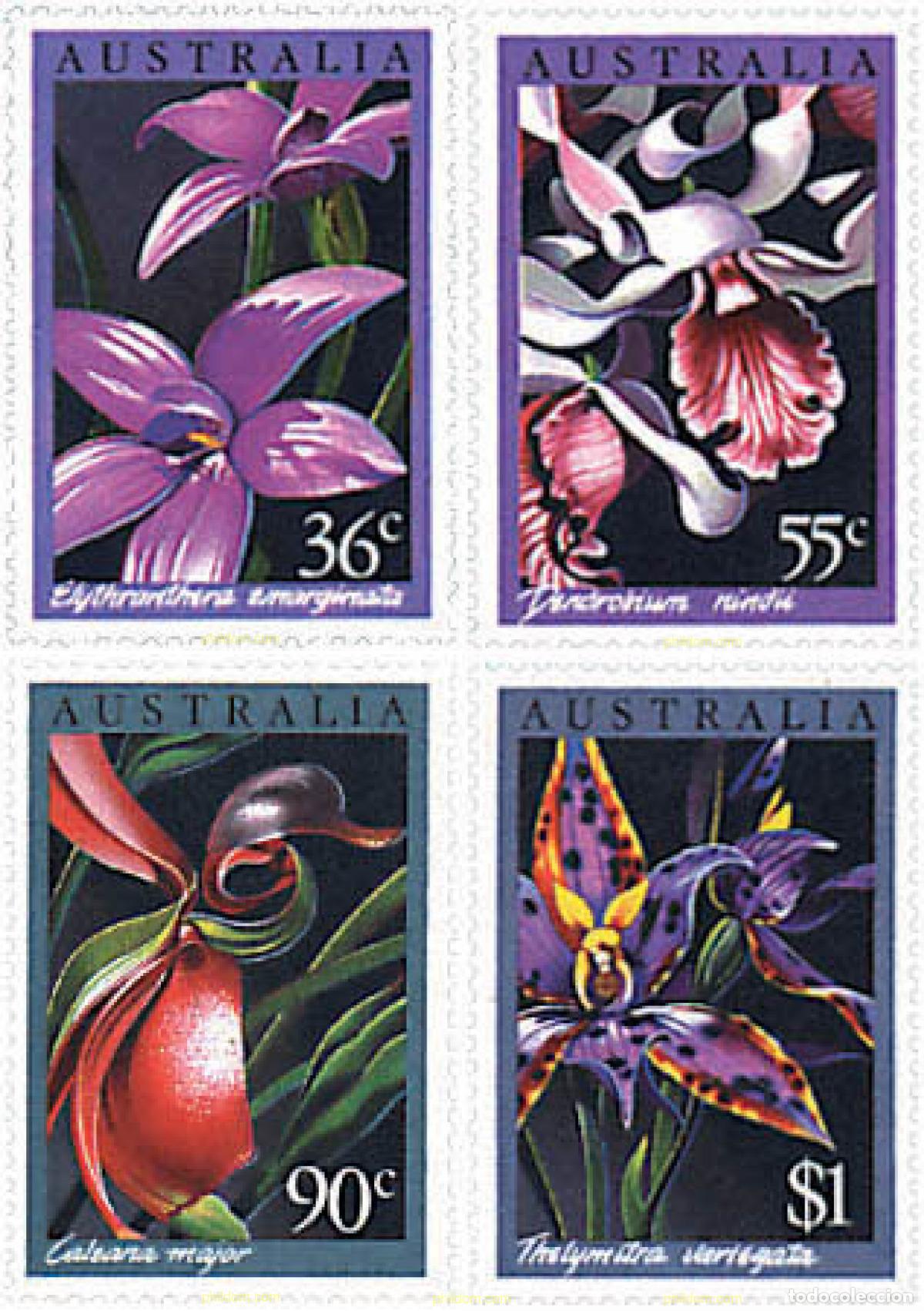 Sellos: 79881 MNH AUSTRALIA 1986 ORQUIDEAS AUSTRALIANAS
