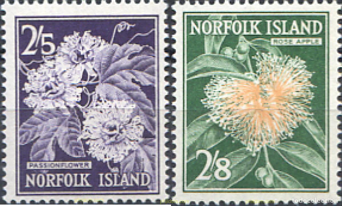 Sellos: 300567 MNH NORFOLK 1960 MOTIVOS VARIOS