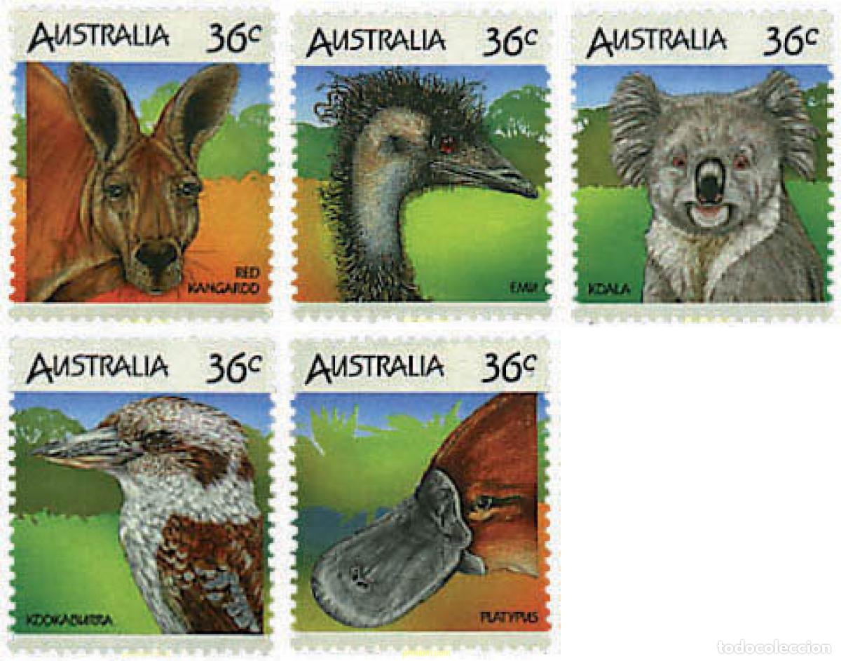 Sellos: 43011 MNH AUSTRALIA 1986 LA VIDA SALVAJE