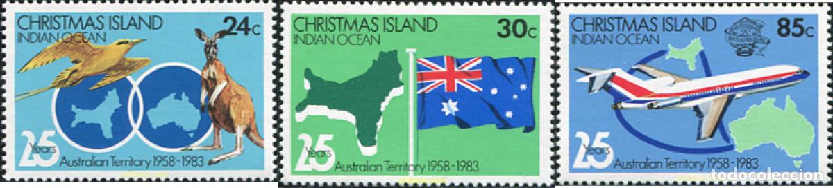 Sellos: 31731 MNH CHRISTMAS 1983 25 ANIVERSARIO DEL TERRITORIO AUSTRALIANO DE CHRISTMAS