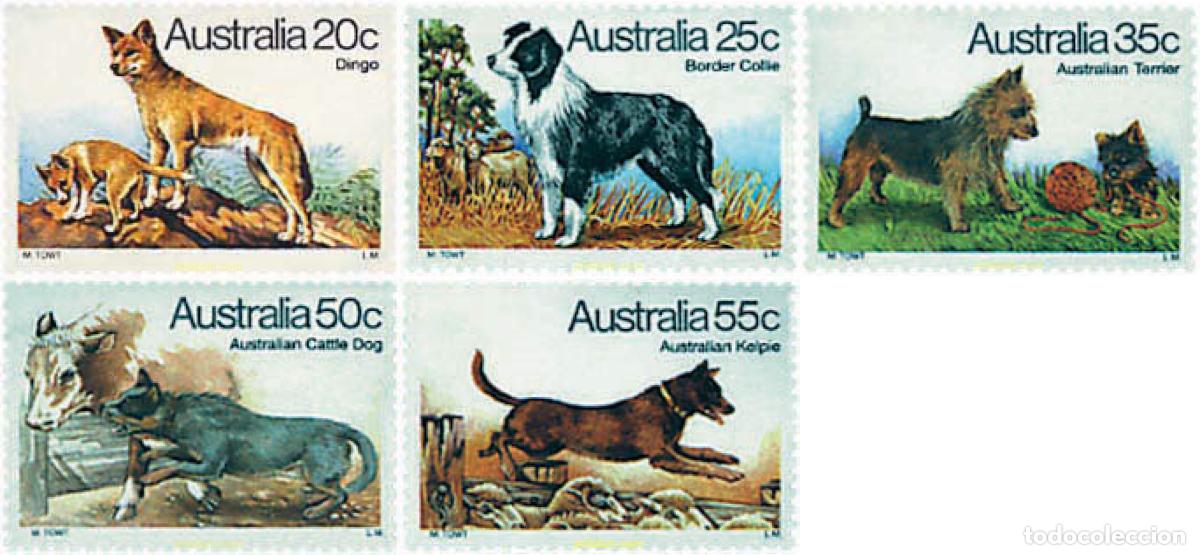 Sellos: 47613 MNH AUSTRALIA 1980 PERROS AUSTRALIANOS