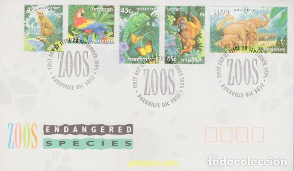 Sellos: 401574 MNH AUSTRALIA 1994 ESPECIES EN PELIGRO