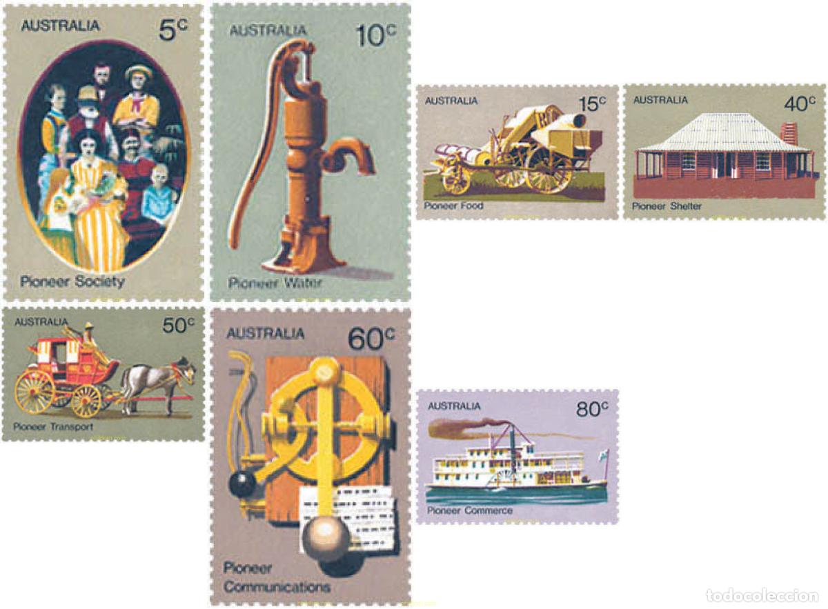 Sellos: 42954 MNH AUSTRALIA 1972 PIONEROS AUSTRALIANOS