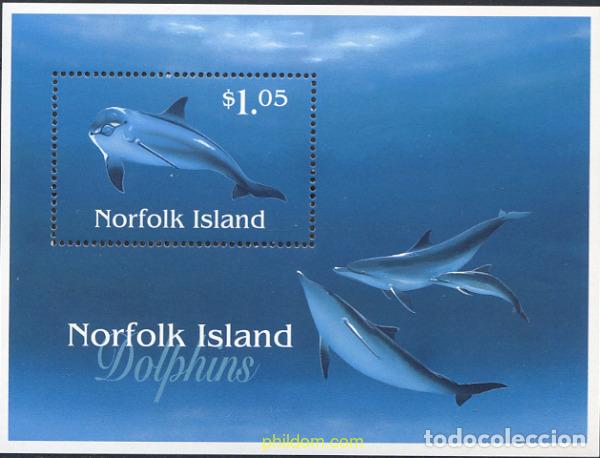 Sellos: 44873 MNH NORFOLK 1997 DELFINES