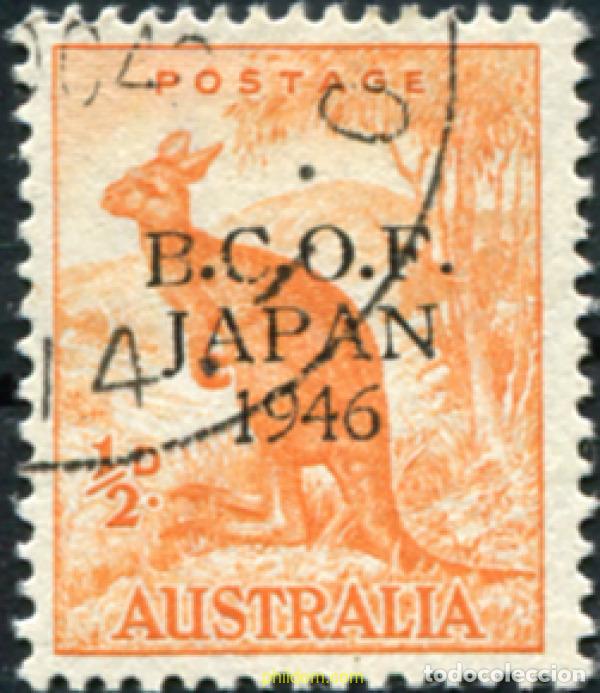 Sellos: 790628 USED AUSTRALIA 1946 SELLOS DE FUERZAS DE OCUPACI&oacute;N