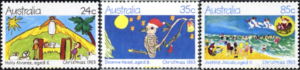 Sellos: 42999 MNH AUSTRALIA 1983 NAVIDAD