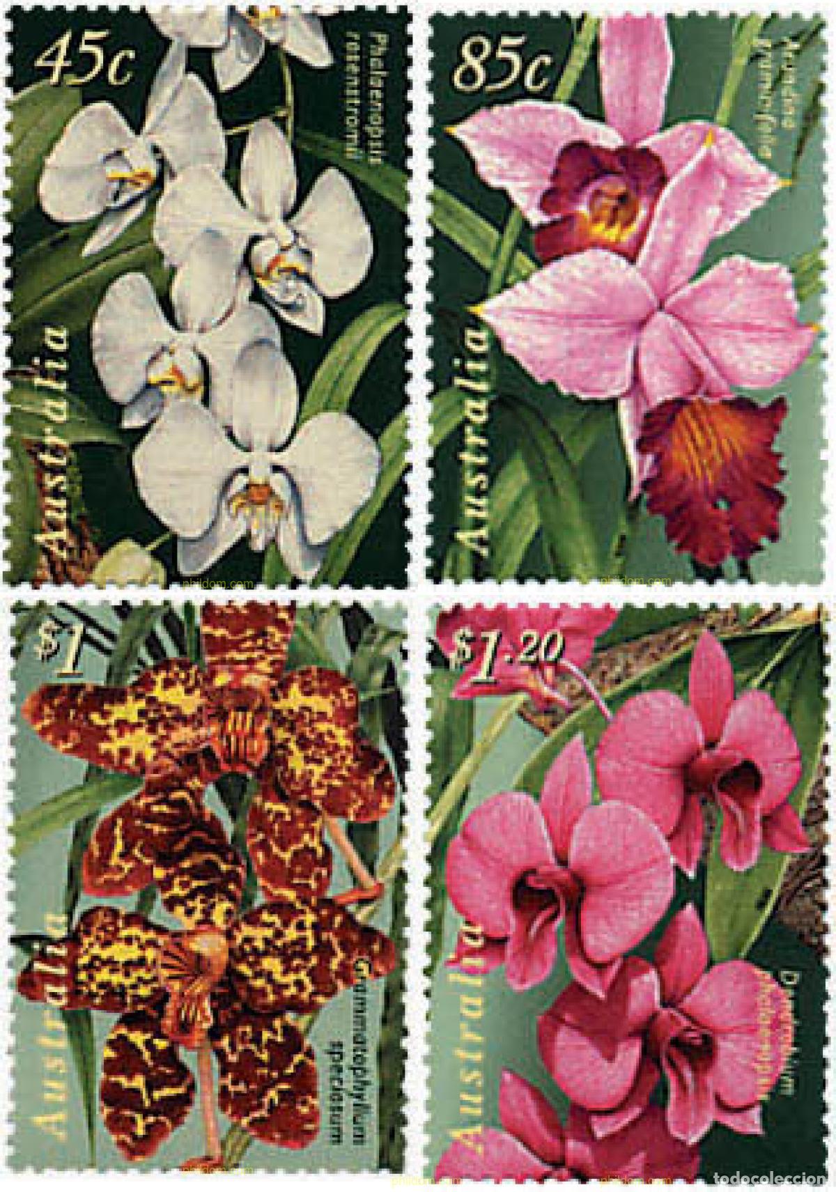 Sellos: 96745 MNH AUSTRALIA 1998 ORQUIDEAS