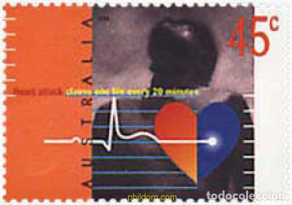 Sellos: 30676 MNH AUSTRALIA 1998 EL CORAZON Y LA SALUD.