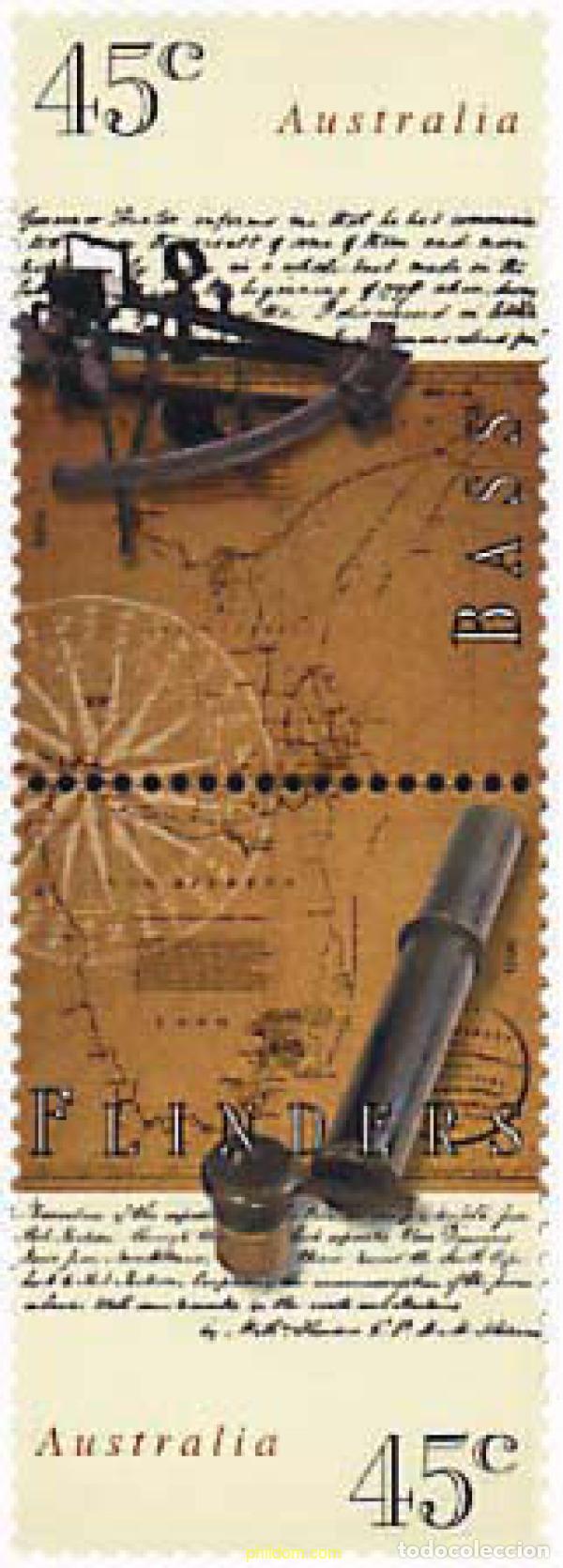 Sellos: 275078 MNH AUSTRALIA 1998 200 ANIVERSARIO DEL VIAJE ALREDEDOR DE TASMANIA.