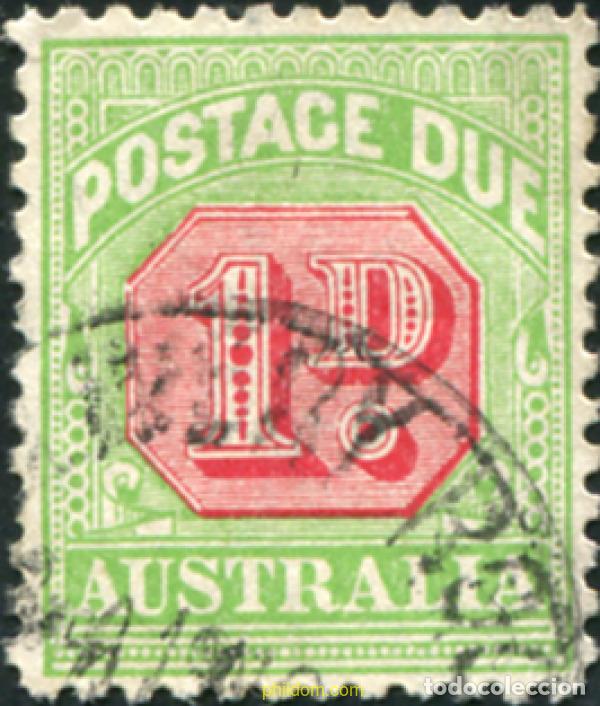 Sellos: 790719 USED AUSTRALIA 1909 SELLOS DE TASAS