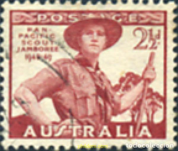 Sellos: 273570 USED AUSTRALIA 1948 JAMBOREE DEL PACIFICO