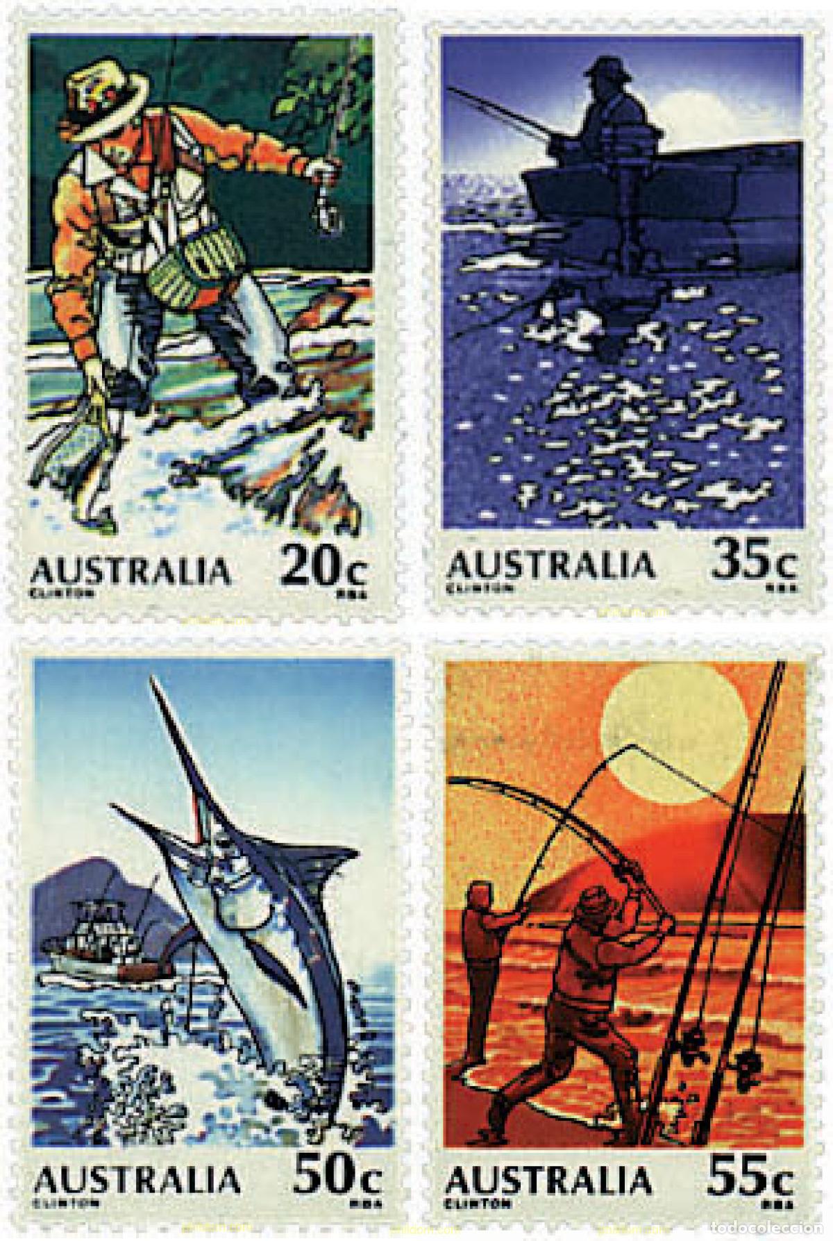 Francobolli: 42985 MNH AUSTRALIA 1979 PESCA EN AUSTRALIA