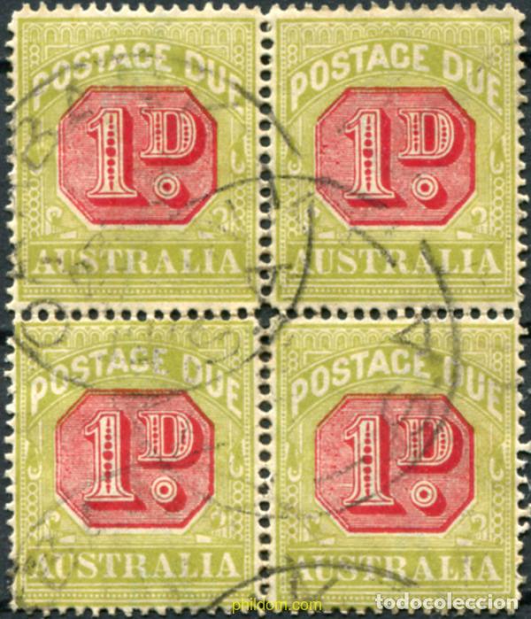 Sellos: 790869 USED AUSTRALIA 1925 SELLOS DE TASAS