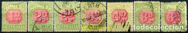 Sellos: 790868 USED AUSTRALIA 1925 SELLOS DE TASAS