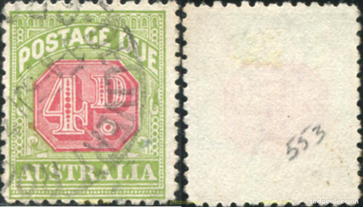 Selos: 790867 USED AUSTRALIA 1925 SELLOS DE TASAS