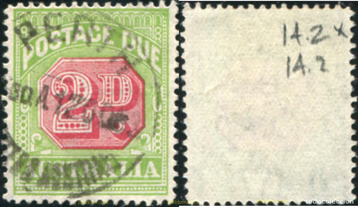 Sellos: 790873 USED AUSTRALIA 1932 SELLOS DE TASAS