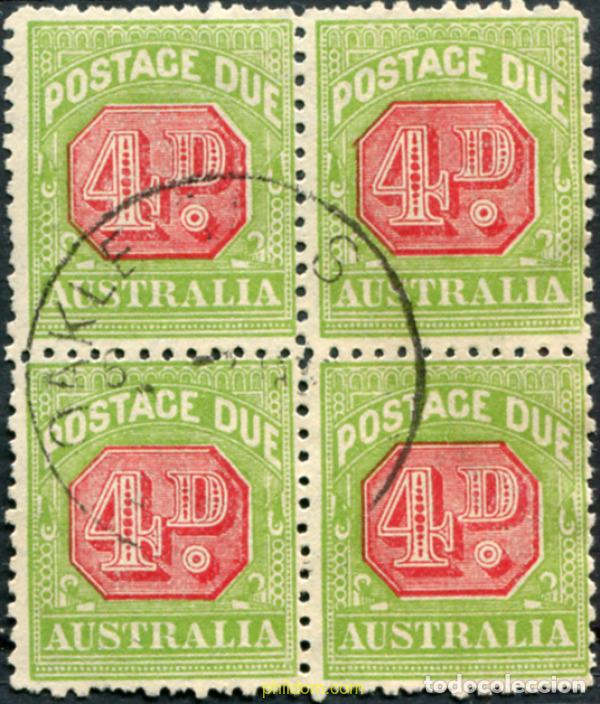 Sellos: 790881 USED AUSTRALIA 1932 SELLOS DE TASAS