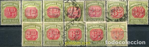 Sellos: 790899 USED AUSTRALIA 1938 SELLOS DE TASAS