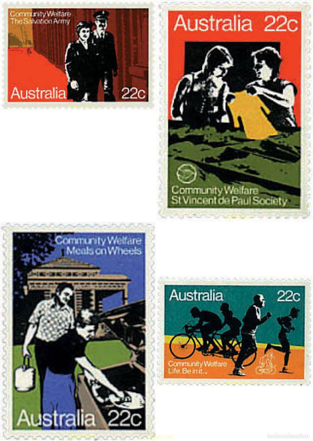Sellos: 39225 MNH AUSTRALIA 1980 ASOCIACIONES DE PROTECCION