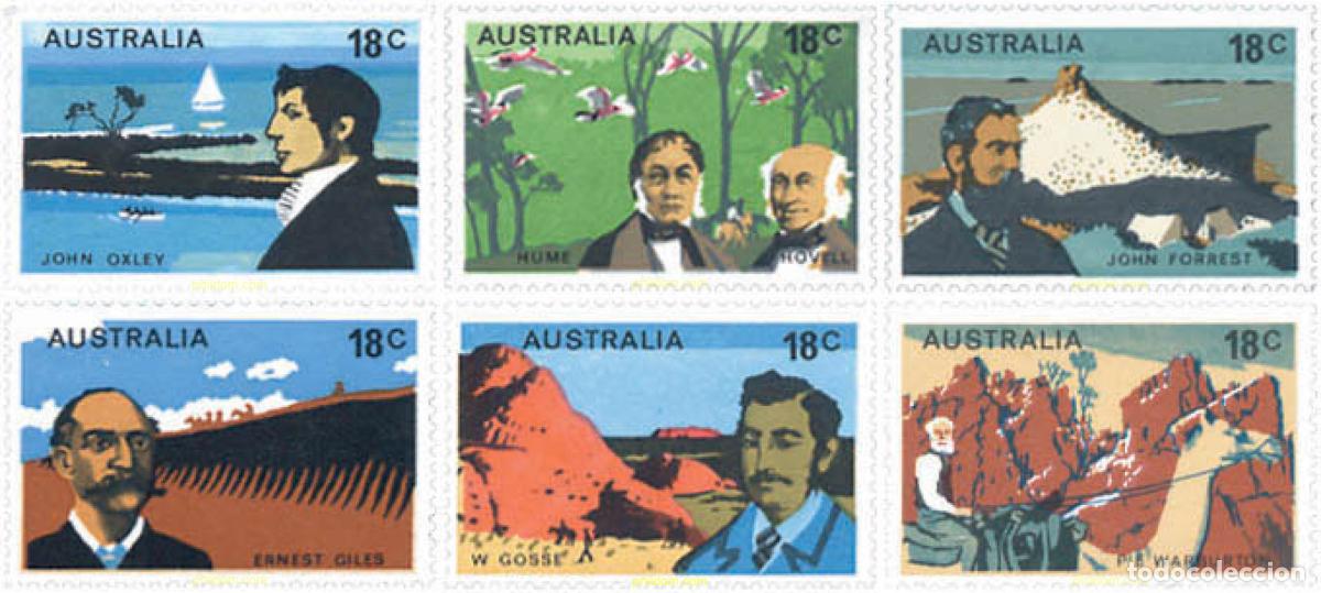 Sellos: 57274 MNH AUSTRALIA 1976 EXPLORADORES AUSTRALIANOS