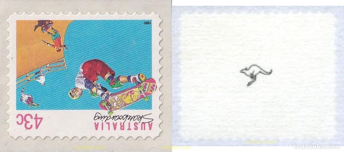 Sellos: 26126 MNH AUSTRALIA 1990 PATIN SOBRE RUEDAS