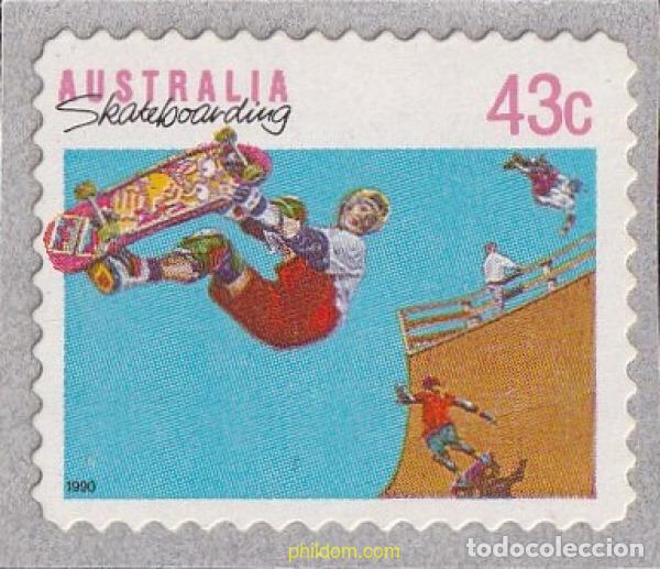 Sellos: 77942 MNH AUSTRALIA 1990 PATIN SOBRE RUEDAS