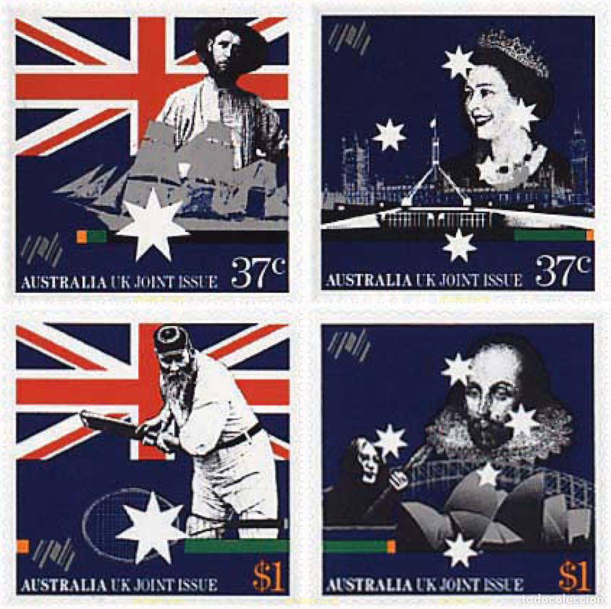 Sellos: 57277 MNH AUSTRALIA 1988 BICENTENARIO DE LA IMPLANTACION DE LOS PRIMEROS COLONOS EN AUSTRALIA