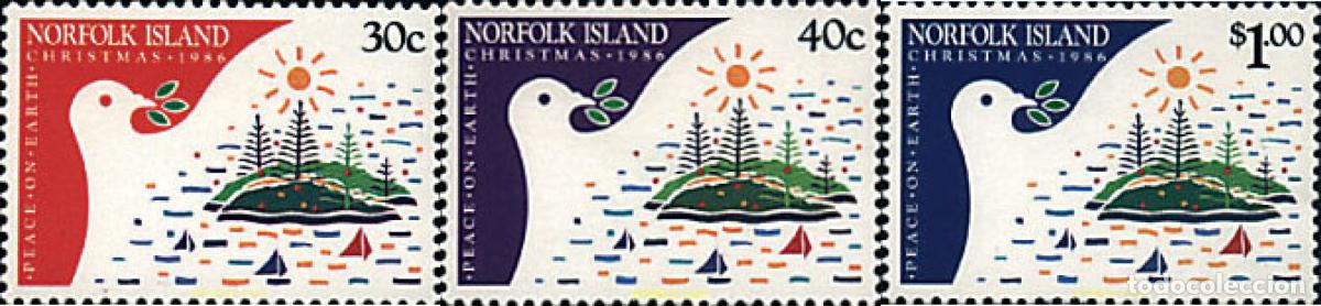 Briefmarken: 44849 MNH NORFOLK 1986 NAVIDAD