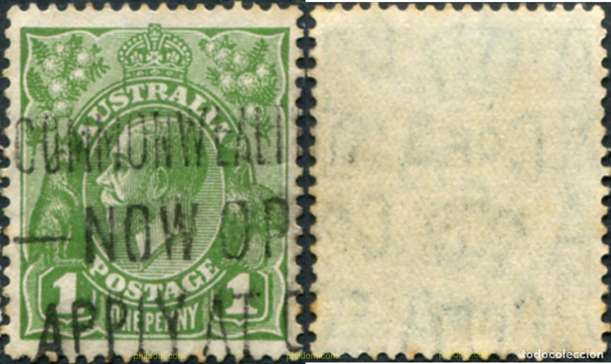 Sellos: 790924 USED AUSTRALIA 1931 SERIE BASICA
