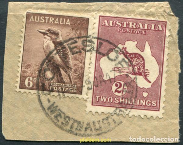 Sellos: 789241 USED AUSTRALIA 1931 SERIE BASICA
