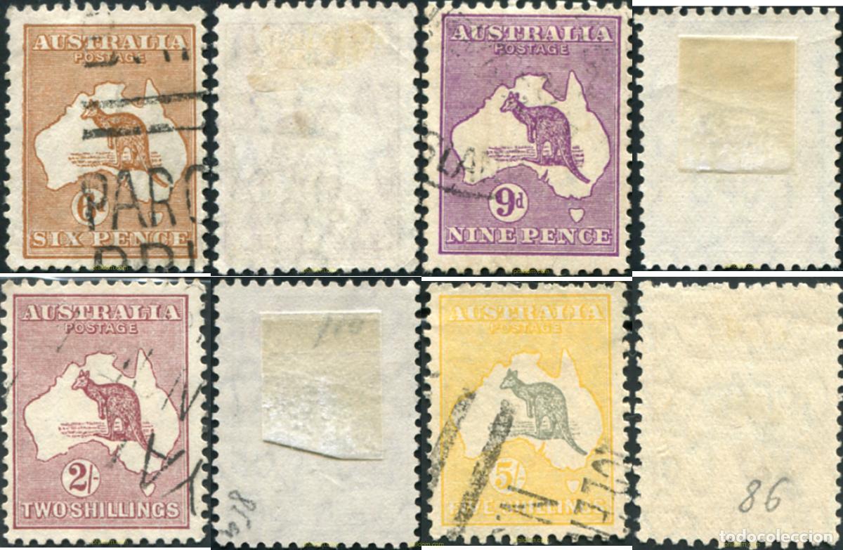 Sellos: 788880 USED AUSTRALIA 1931 SERIE BASICA