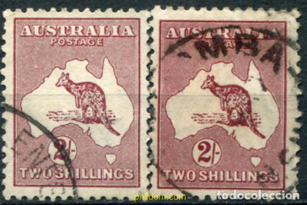 Sellos: 789240 USED AUSTRALIA 1931 SERIE BASICA