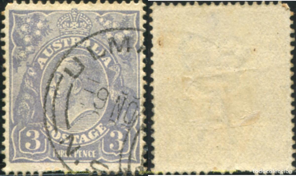 Sellos: 790944 USED AUSTRALIA 1924 MOTIVOS VARIOS